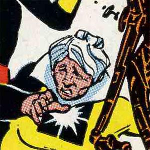 Detail from cover of New Mutants #49