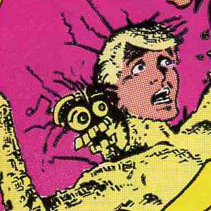 Detail from cover of New Mutants Annual #2