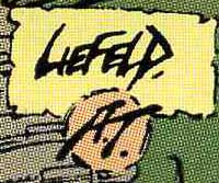 Cover artist signature, New Mutants #96