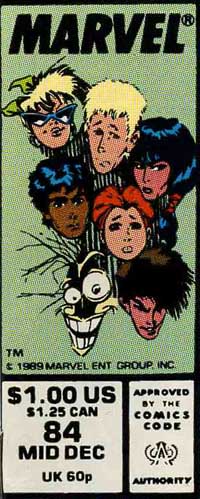 Cover box: New Mutants #84