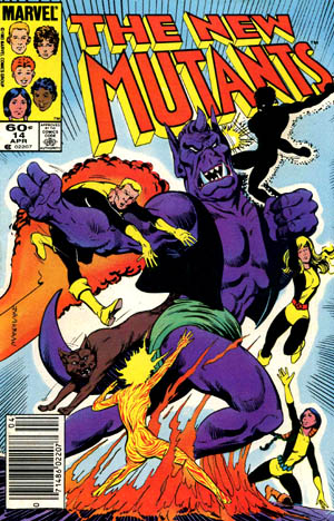 Cover of New Mutants #14