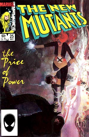 Cover of New Mutants #25