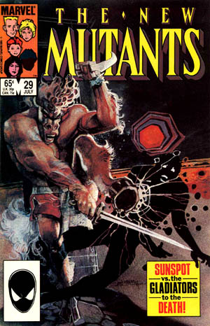 Cover of New Mutants #29
