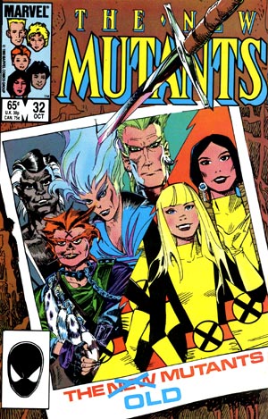 Cover of New Mutants #32