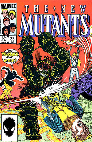 Cover of New Mutants #33
