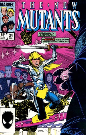 Cover of New Mutants #34