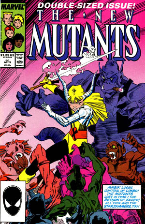 Cover of New Mutants #50