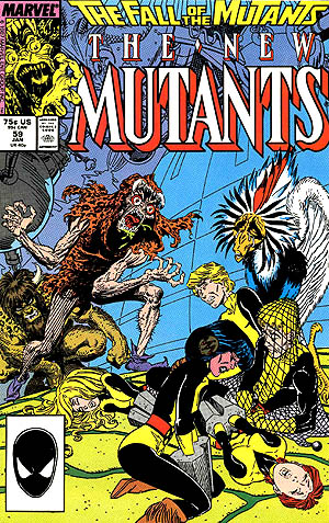 Cover of New Mutants #59