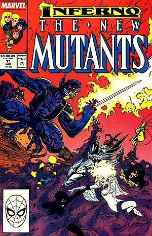 Cover of New Mutants #71