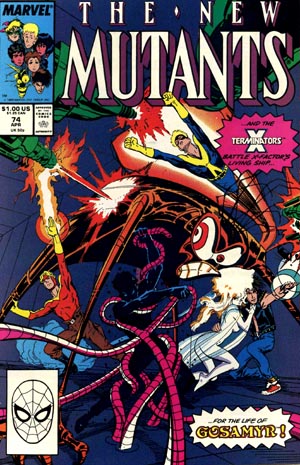 Cover of New Mutants #74