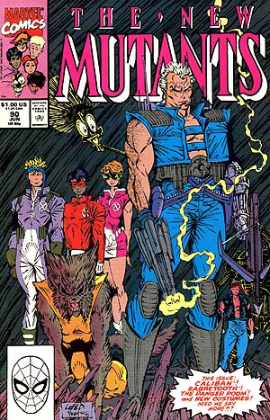 Cover of New Mutants #90