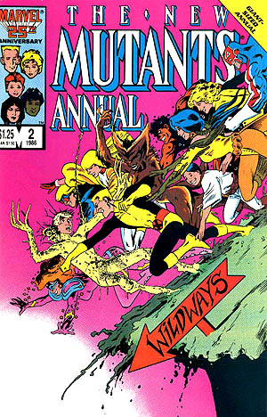 Cover of New Mutants Annual #2