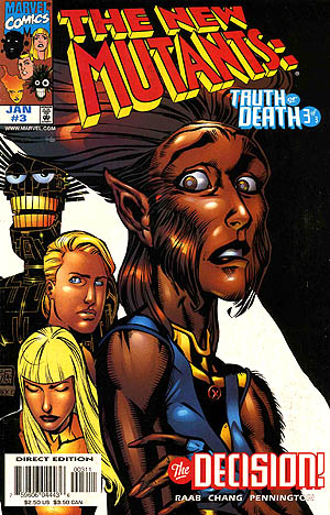 Cover of New Mutants: Truth or Death #3