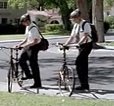 two LDS missionaries