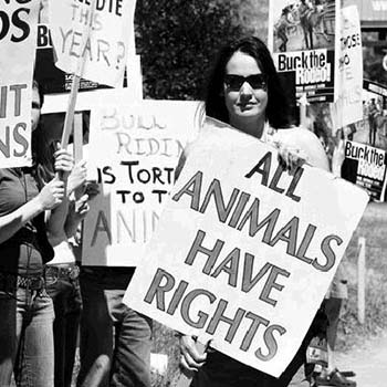 Animal Rights activists