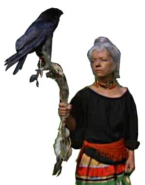 Birdwoman of the Swamp