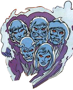 The Fiend with Five Faces (Tangora, Ku, Mauri, Tane, Rongo)