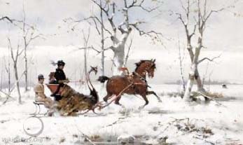 the horse