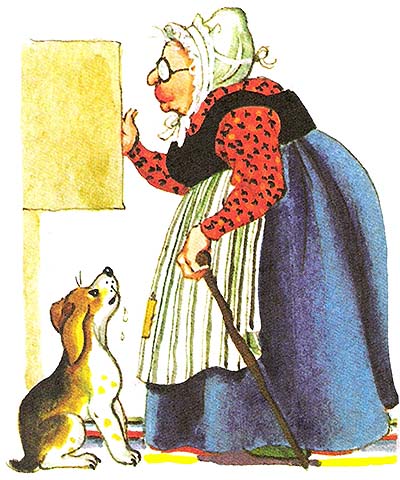 Old Mother Hubbard (Mrs. Hubbard)