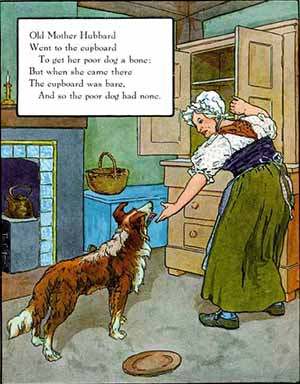 Old Mother Hubbard (Mrs. Hubbard)