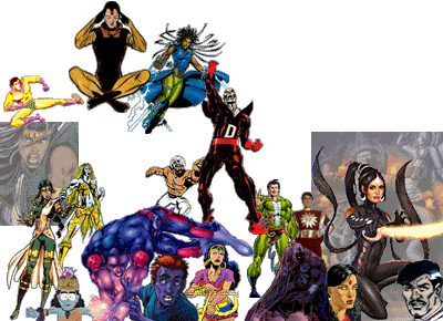 Hindu super-heroes and other comic book characters