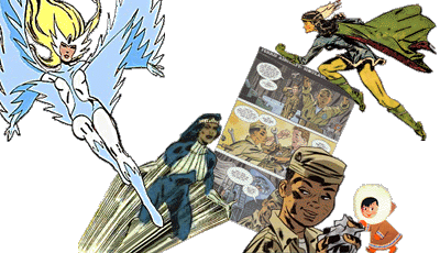 Inuit super-heroes and other comic book characters