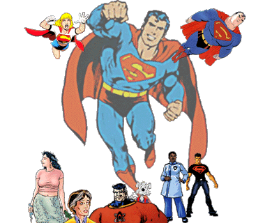 Methodist super-heroes and other comic book characters