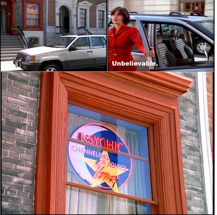 Lois Lane's new neighbor Star has posted a sign noting her services as a New Age-style psychic counsellor
