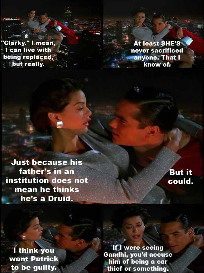Lois Lane doesn't believe that Patrick Sullivan or his father are Druids