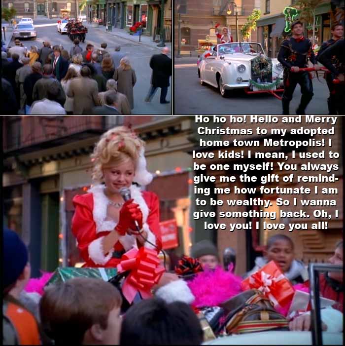 Intergang head Mindy Church hands out toys to orphans at Christmas time