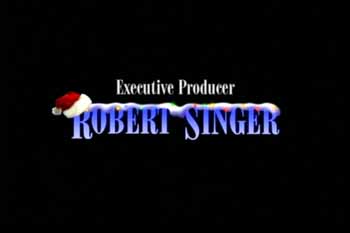 Executive Producer Rober Singer's name is specially decorated for Christmas during closing credits