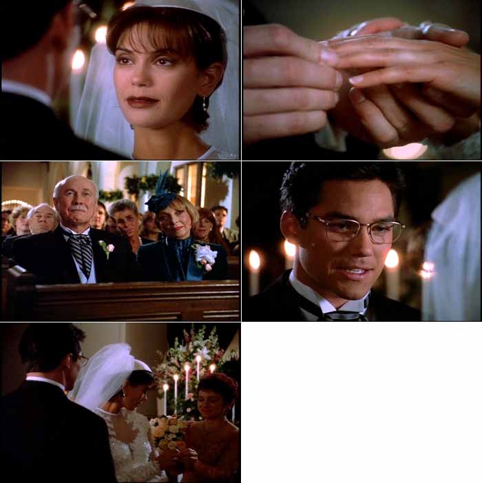 The wedding of Lois and Clark