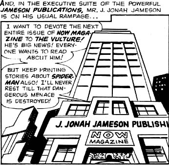 Even with the city abuzz about the Vulture, J. Jonah Jameson's thoughts never stray far from his crusade against the 'dangerous menace' known as Spider-Man