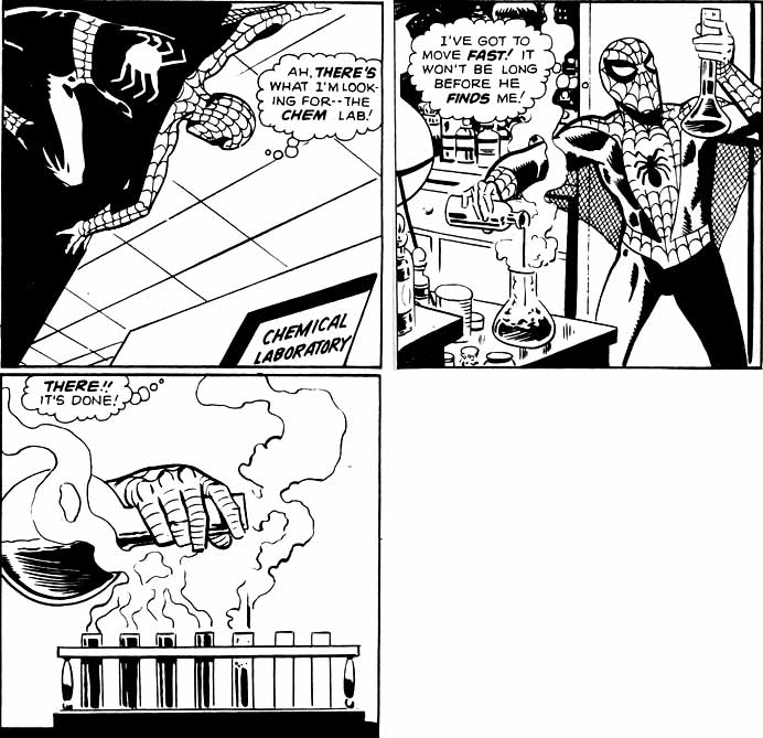 Spider-Man uses one of greatest assets - his scientific expertise - to plan a way to defeat Doctor Octopus