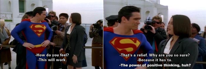 Superman and the power of positive thinking