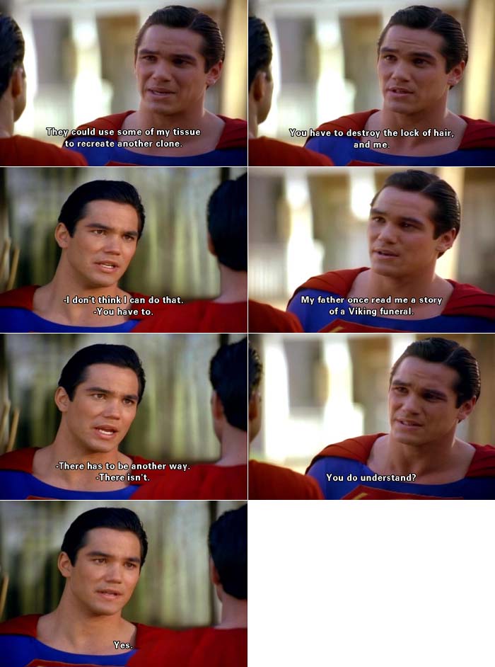 Superman clone offers to sacrifice himself