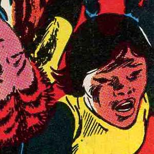 Detail from cover of New Mutants #4