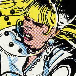 Detail from cover of New Mutants #52