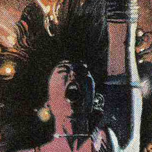 Detail from cover of New Mutants Annual #1