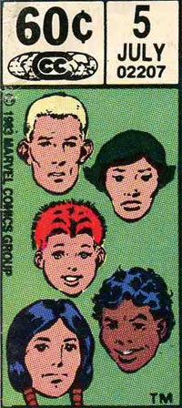 Cover box: New Mutants #5
