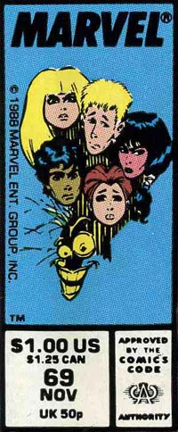 Cover box: New Mutants #69