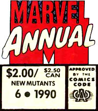 Cover box: New Mutants Annual #6
