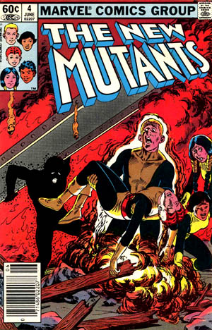 Cover of New Mutants #4