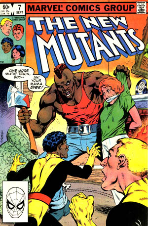 Cover of New Mutants #7