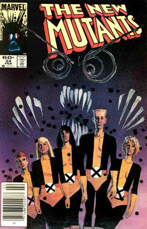 Cover of New Mutants #24
