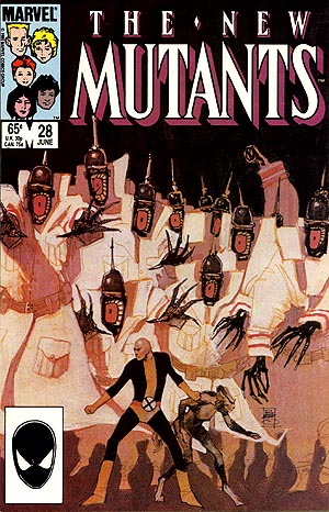 Cover of New Mutants #28