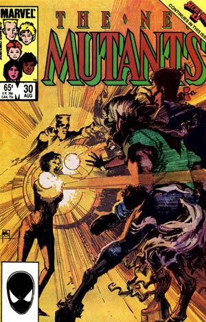 Cover of New Mutants #30