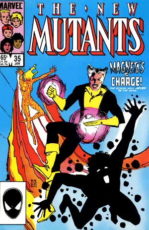 Cover of New Mutants #35