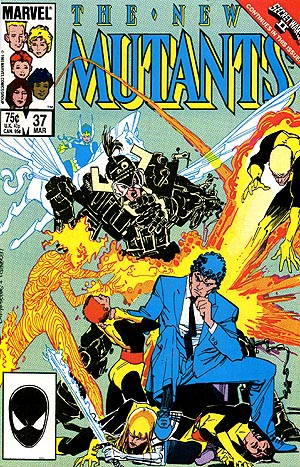 Cover of New Mutants #37