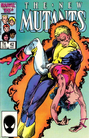 Cover of New Mutants #42